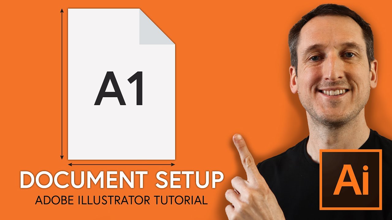 How To Set Up An A1 Document In Adobe Illustrator Youtube
