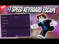 NEW 🐰 +1 SPEED Keyboard Escape Script 2026 | AUTO RUN + UNLOCK ALL | NO KEY 🔥