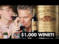 Does More Expensive Wine Taste Better? ($1000 vs $40 vs $5) // with British Gentleman: Ollie's Dad