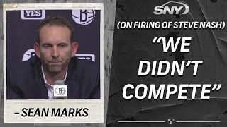 Sean Marks on the firing of Steve Nash: 'There was zero input from any of the players on this'