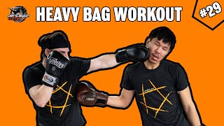 Movement and Pivoting Masterclass for Muay Thai! Heavy Bag Workout for Kickboxing/Muay Thai #29