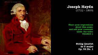 Joseph Haydn | String Quartet in G major Op. 54 No. 1 @ClassicalAmberLight Healing Soul