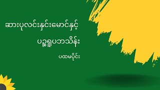 ဆားပုလင်းနှင်းမောင်နှင့် ပဉ္စရူပဘသိန်း ပထမပိုင်း