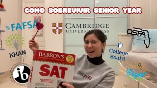 COMO SOBREVIVIR SENIOR YEAR EN HIGH SCHOOL [Senior Checklist]