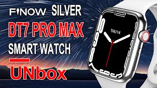 2022 Series 7 DT7 Pro Max Stainless Steel Smartwatch 1.95inch DT7Max Update Version  with 45mm Strap