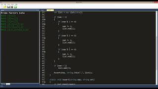 Prime Factors kata - clean TDD approach