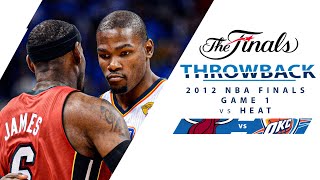 Kevin Durant Takes Over In 2012 NBA Finals Game 1 vs Heat | Full Classic Game - 6.12.12