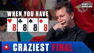 The Most EPIC Heads Up Match at EPT Barcelona ♠️ PokerStars