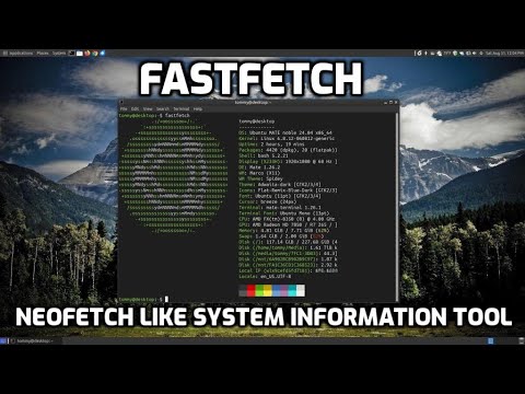 Fastfetch A Neofetch Like System Information Tool Youtube