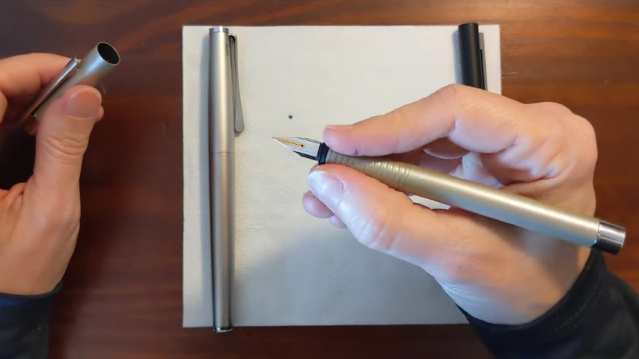 Swapping Nibs On My Lamy Fountain Pens - YouTube