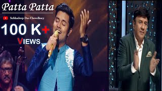 Subhadeep Das।Patta Patta गाके बना Anu Malik का favourite contestant😍😍||Indian idol 2019||