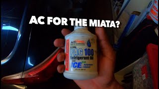 EP 23: Fixing Miata's AC Cause I Live in AZ #miata #AC