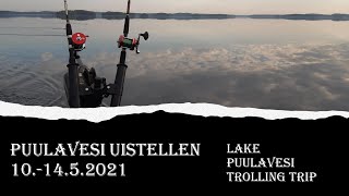 Puulavesi uistellen 10.-14.5.2021 - Lake Puulavesi trolling trip