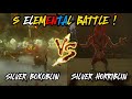 Bokoblin Silver Vs Silver Horriblin ! ELEMENTAL BATTLE ! (The Legend of Zelda: Tears of the Kingdom)