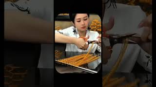 Amazing Chinese Art: Girl Creates Eagle with Copper Wire! #shorts #youtubeshorts #ytshorts