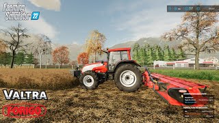 Farming Simulator 22 broyage de moutarde Valtra T190 et Broyeur Forigo