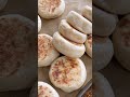 magical english muffins made at home ✨ sourdough english baking