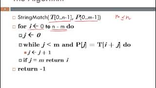 Brute Force String Matching