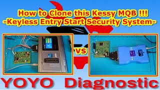 Clone VAG Kessy MQB (Keyless Entry Module). CGpro vs VVDI-Multiprog. read/write MCU 9S12XET256VAG