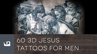 60 3D Jesus Tattoos For Men