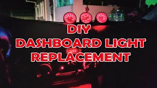 HOW TO REPLACE DASHBOARD LIGHTS ON LANCER GSR | PIZZA | EVO 4 - 6 | CK | CJ