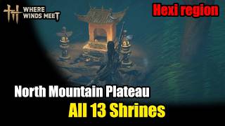 Where Winds Meet | All 13 Shrines Puzzle Guide (A Constellation of Shrines Achievement)