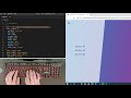 ASMR Programming - Easy Sliding Menu ve Animated Button | Html CSS Javascript - No Talking
