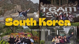 Carat Vlog: Going to South Korea for SVTRH in Goyang | Hybe, Mt. Seorak, Nami Island, etc.