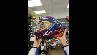 Alpinestars Supertech R10 Martinator Helmet Unboxing