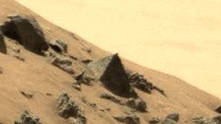 ¿Curiosity descubre una pirámide en la superficie de Marte?