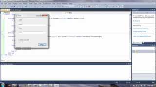 Simple Password Field Example tutorial - Visual Basic 2010