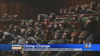 Trending:  Banksy's 'Devolved Parliament'