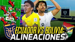 Ecuador vs Bolivia | Duelo de Altura | Nuestras alineaciones...