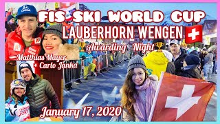 FIS ALPINE SKI WORLD CUP CHAMPIONSHIP, LAUBERHORN in WENGEN Awarding Night.
