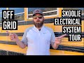 OFF GRID: Skoolie Electrical System Tour || TaleOfTwoSmittys - TOTS the Bus