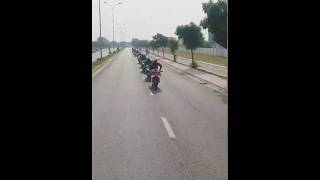 They ain't any international bikers. This is PBAC