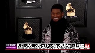 Usher announces 2024 tour dates