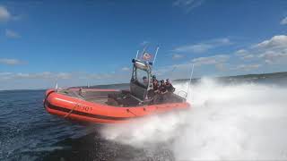 U.S. Coast Guard Cutter Campbell conducts Non-Compliant Vessel Pursuit Training