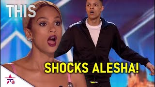 17 Y.O. Incredible Dancer AMAZES Alesha & Gets Her To Dance Nae Nae! Britain's Got Talent