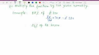 Business maths : - ( Express as a percentage , percentage increase and decrease ) -- 11.