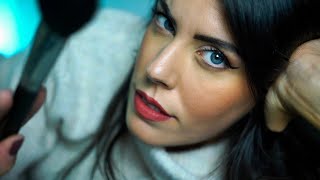 ASMR 🛌 TI METTO A LETTO (Personal Attention, Whispering, Brushing, Soft Reading...)