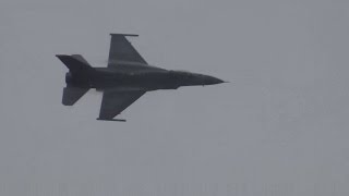 岩国FSD\u0026航空基地祭2015･PACAF F-16デモチーム デモフライト2nd