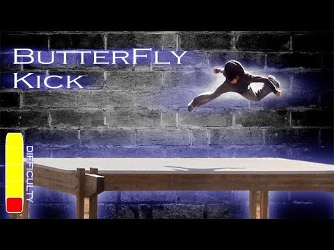 How To BUTTERFLY KICK - Free Running Tutorial - YouTube