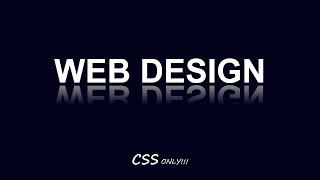 Reflect Text HTML CSS | Reflected Text CSS