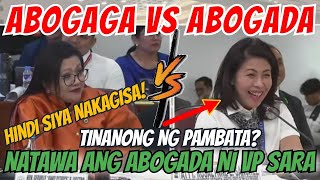 ABOGADA NI VP SARA NATAWA NALANG SA MGA PAMBATANG TANONG NI LUISTRO? #duterte #dds #bisdak