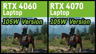 RTX 4060 vs. RTX 4070 in 10 Games - Laptop/Notebook Gaming Test