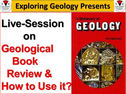 Geology Book Review – A Dictionary of Geology by WG Morrison | Utilities | Discover Geology Live