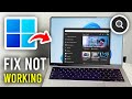 How To Fix Search Bar Not Working On Windows 11 - Full Guide