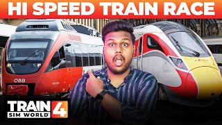 Ultimate Train Race!! 160km/hr Speed | 🚆Train Sim World 4 Tamil Gameplay