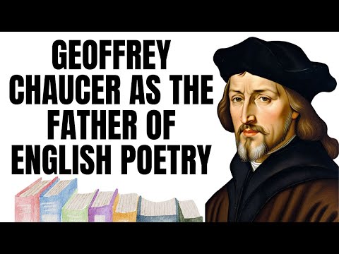 Who is known as the second father of English poetry?